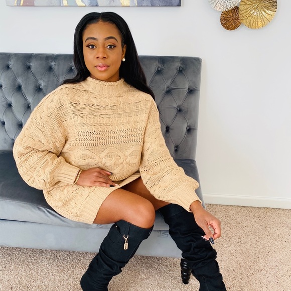 The Perfect Sweater Dress - Picture 1 of 6
